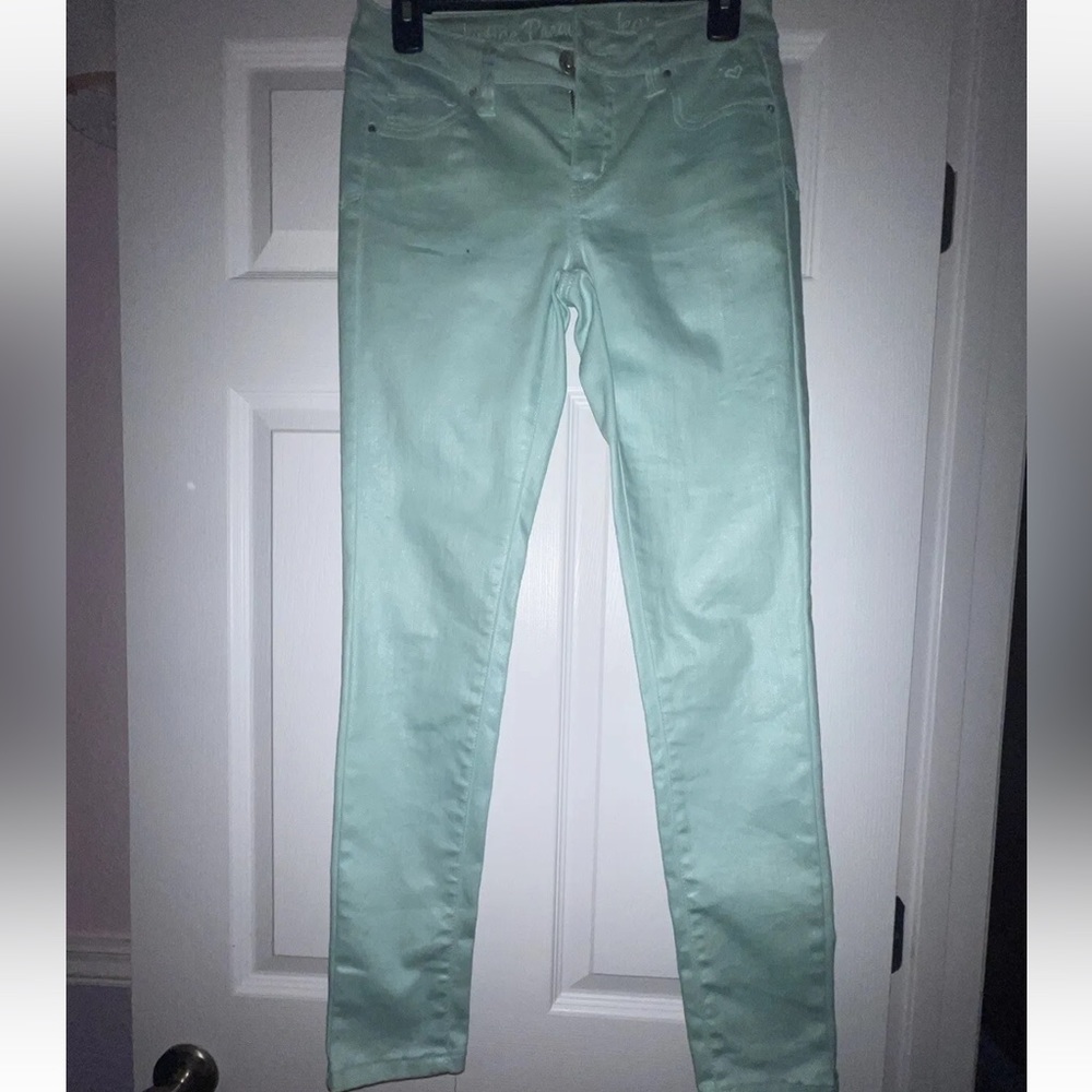 Mint Green Jeans